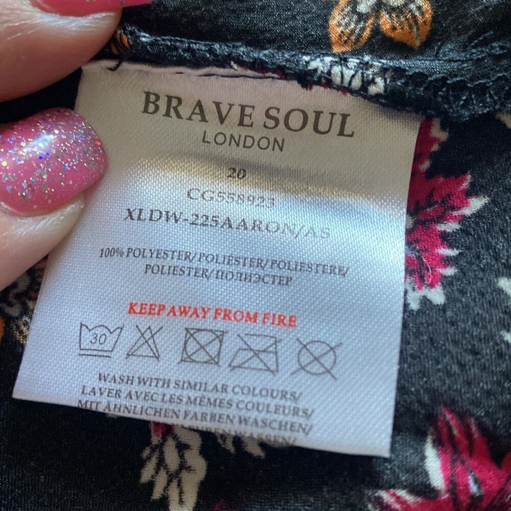 Brave Soul NWT floral wrap dress - Picture 6 of 9